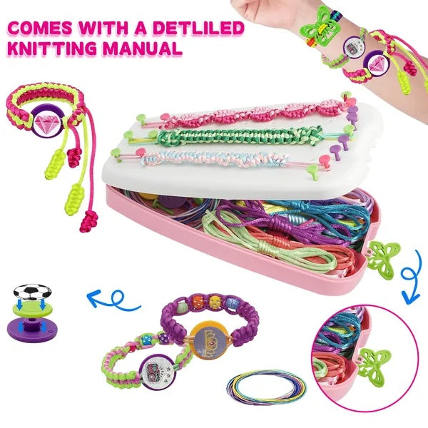 Girls Friendship Bracelet Making Kit, DIY Art Carfts Toy For Girls Age